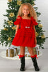 Zoe Ruby Tiered Tulle Dress – Sparkle, Sweetness & Holiday Charm 12M-14